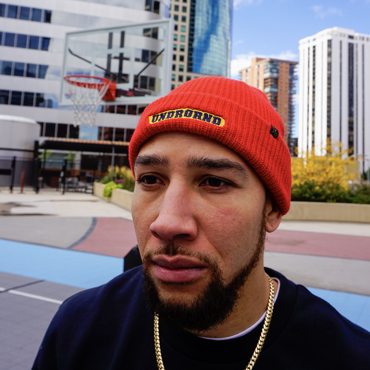 UNDRGRND Home Team Cable Beanie Red