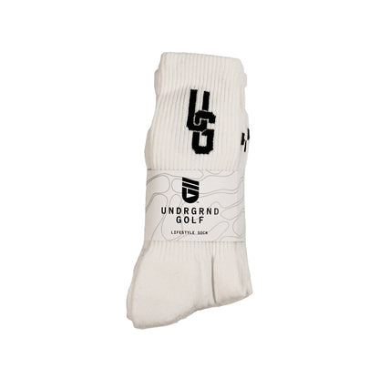 UG Core Crew Sock White 2-Pack