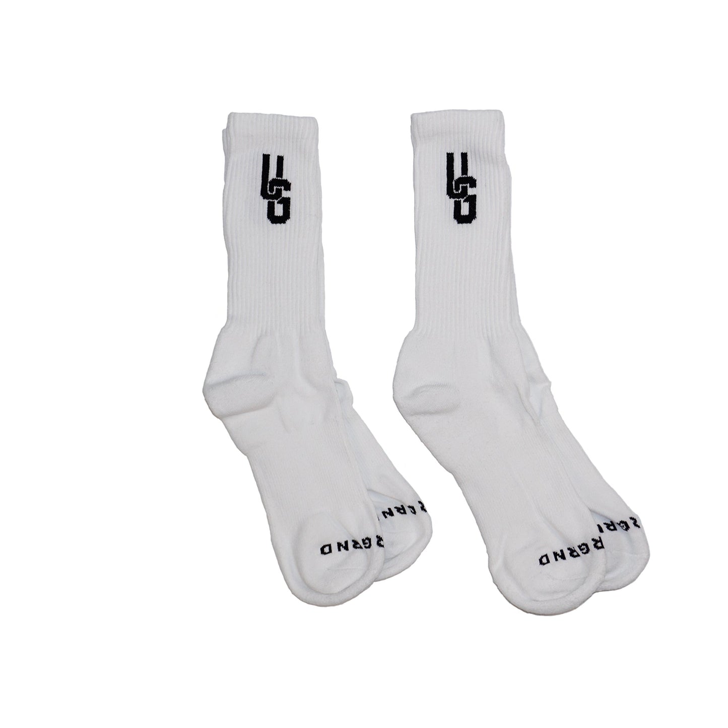 UG Core Crew Sock White 2-Pack