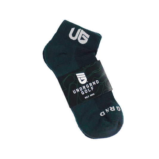 UNDRGRND Icon Core Ankle Sock Forest Green Single Pack