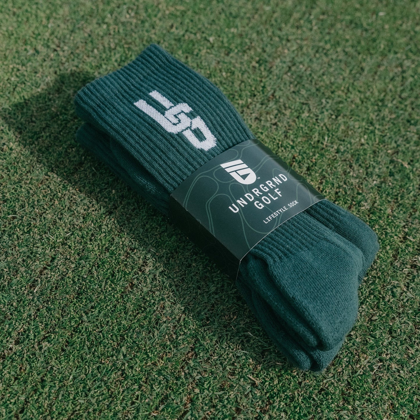 UG Core Crew Sock Forest Green 2-Pack