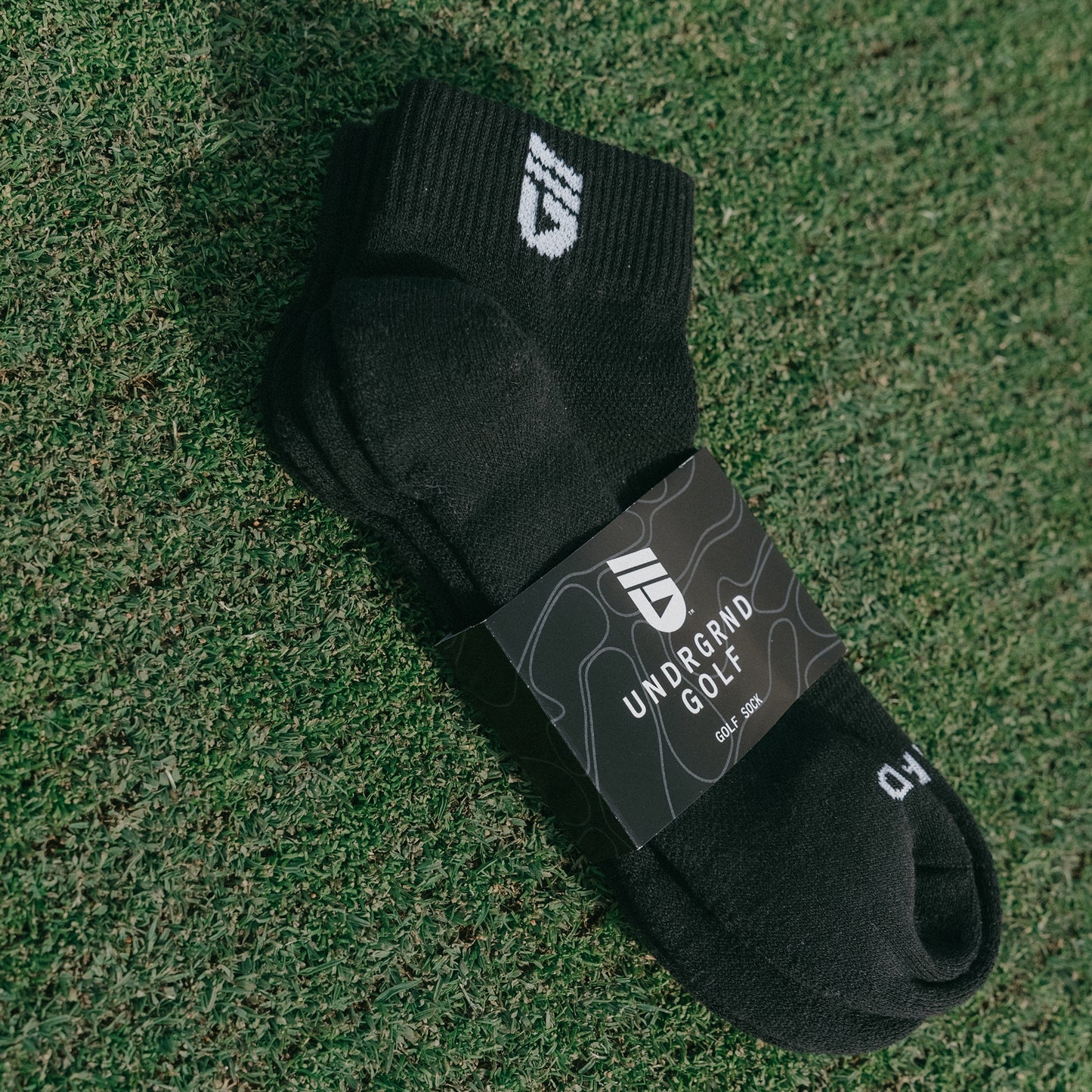 UNDRGRND Icon Core Ankle Sock Black 2-Pack