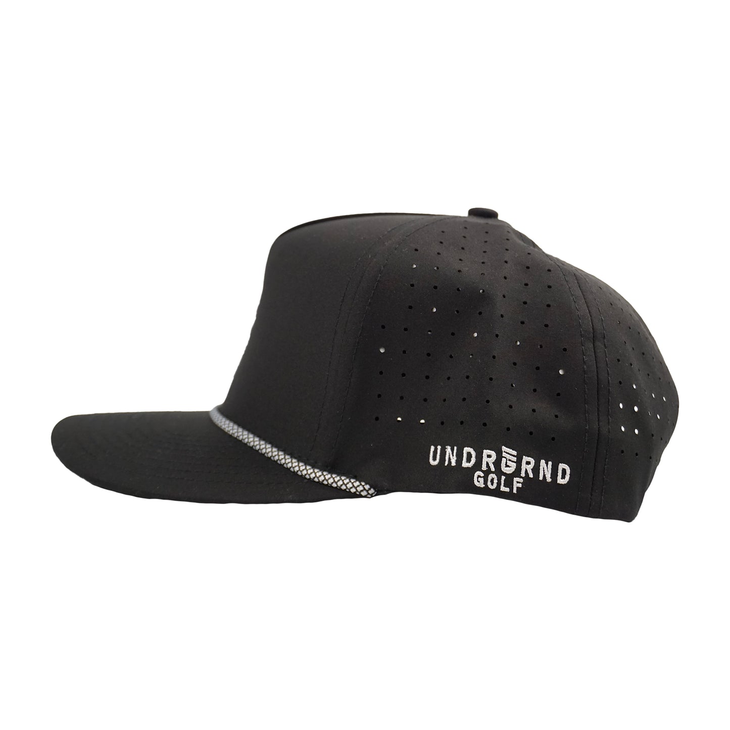 UNDRGRND Icon Performance Golf Hat Black