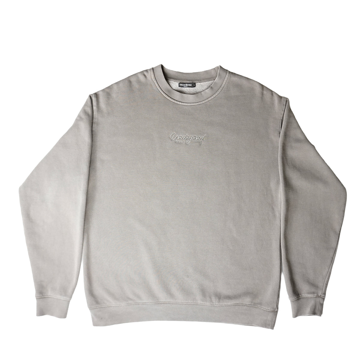 UNDRGRND Faded Gray Crew – UNDRGRND GOLF