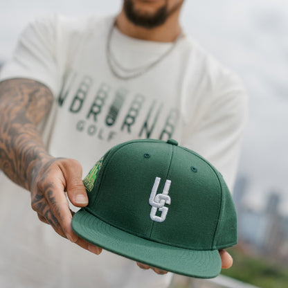 UG “Outside” SnapBack Hat Forest Green