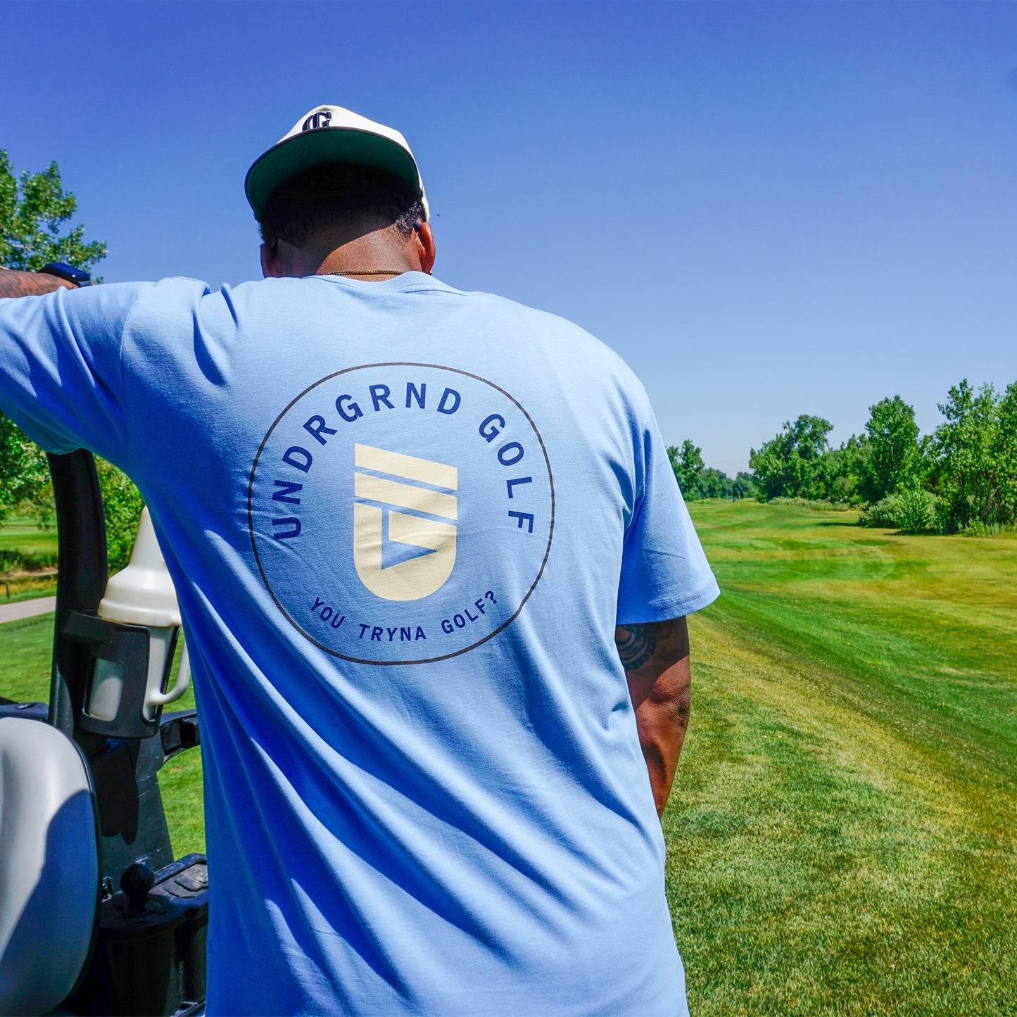 UNDRGRND Core Tee Carolina Blue