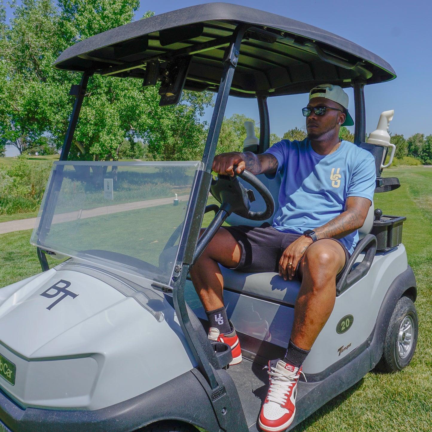 UNDRGRND Core Tee Carolina Blue