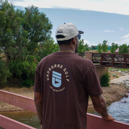 UNDRGRND Core Tee Dark Chocolate